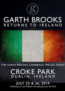 Garth Brooks Dublin